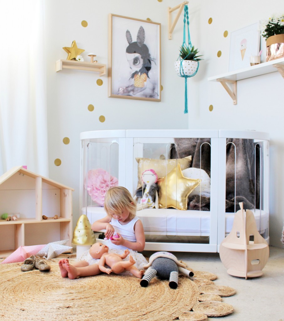 Gold Crush - www.fourcheekymonkeys.com/ kids interior and decor blog