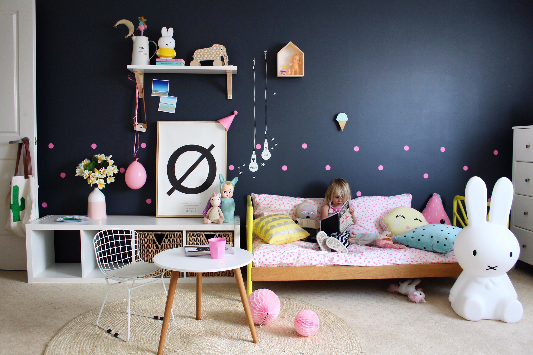 Kids' bedroom ideas - interiors and decor - MIMI'lou feature on www.fourcheekymonkeys.com