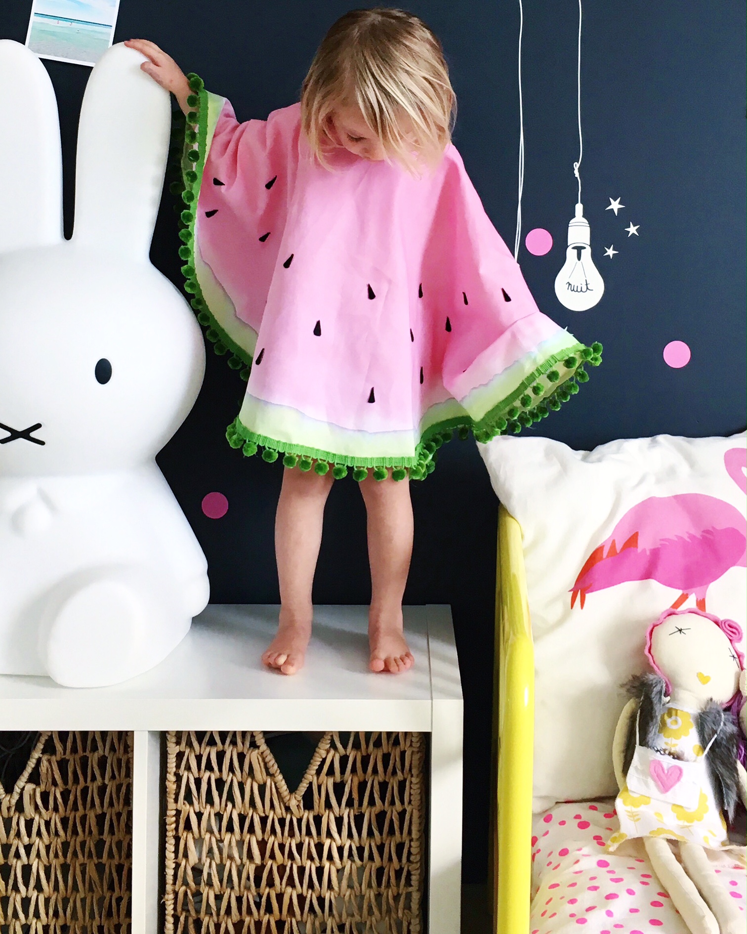 Watermelon costume DIY Halloween