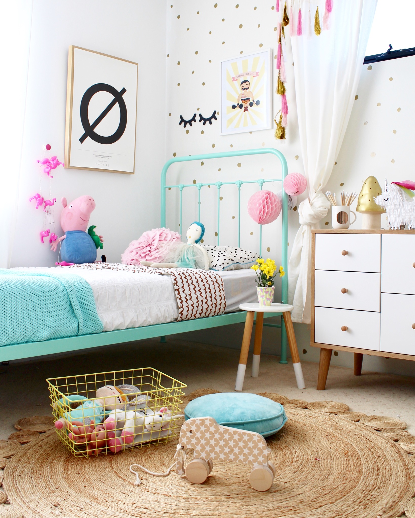 Shared Girls Bedroom Ideas Four Cheeky Monkeys