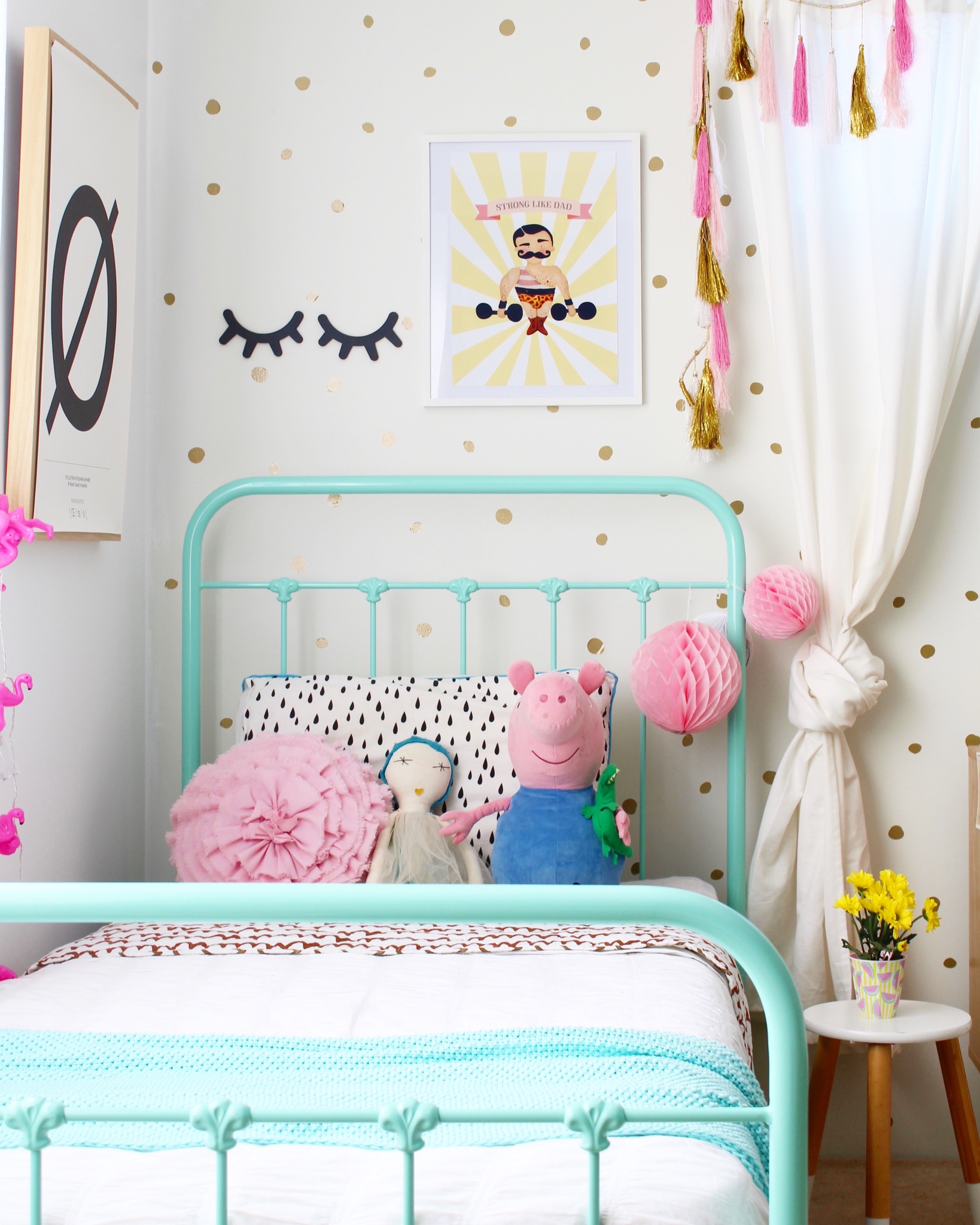 Shared Girls Bedroom Ideas Four Cheeky Monkeys