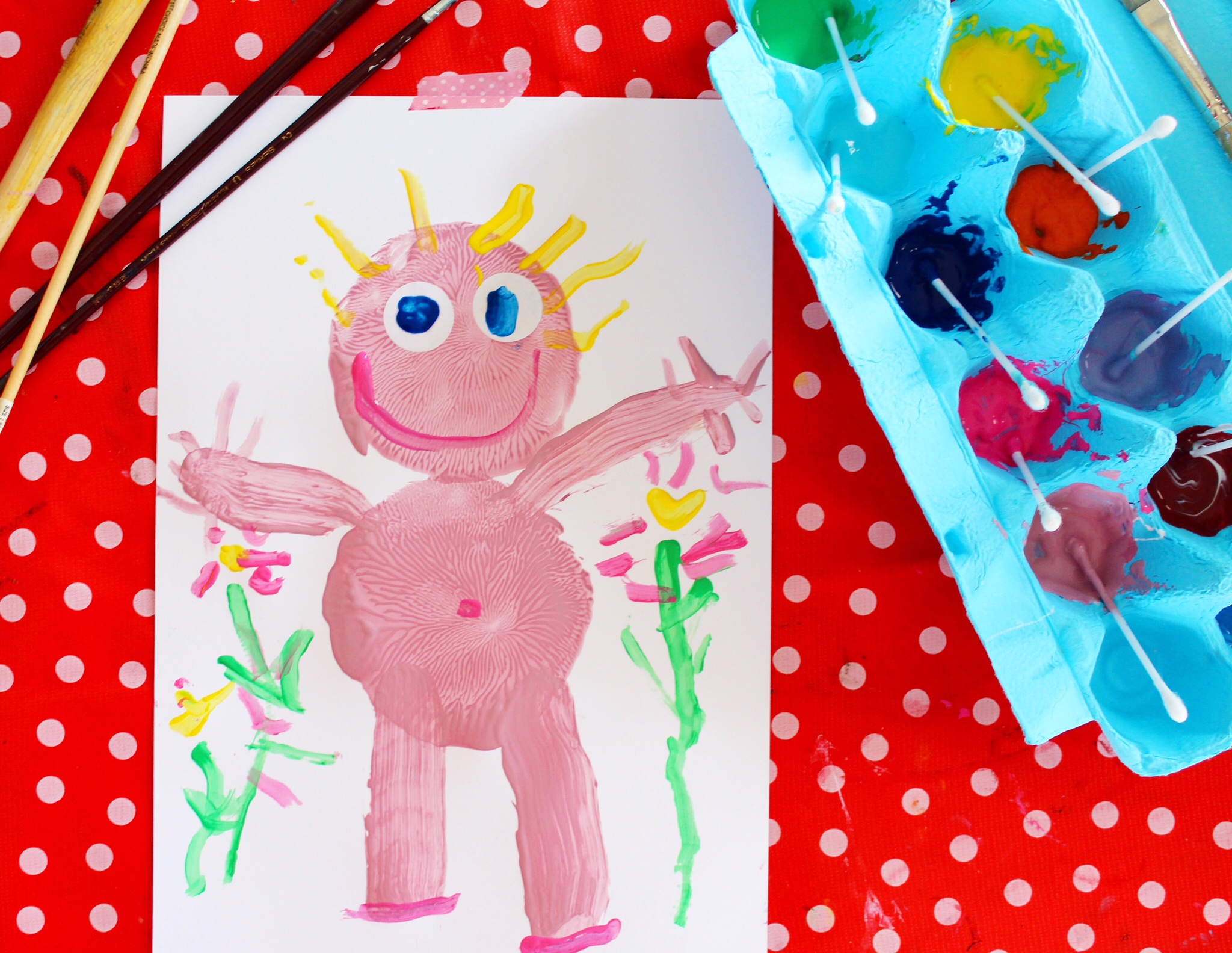 🎈 Balloon Painting Art Project for Toddlers and Preschoolers