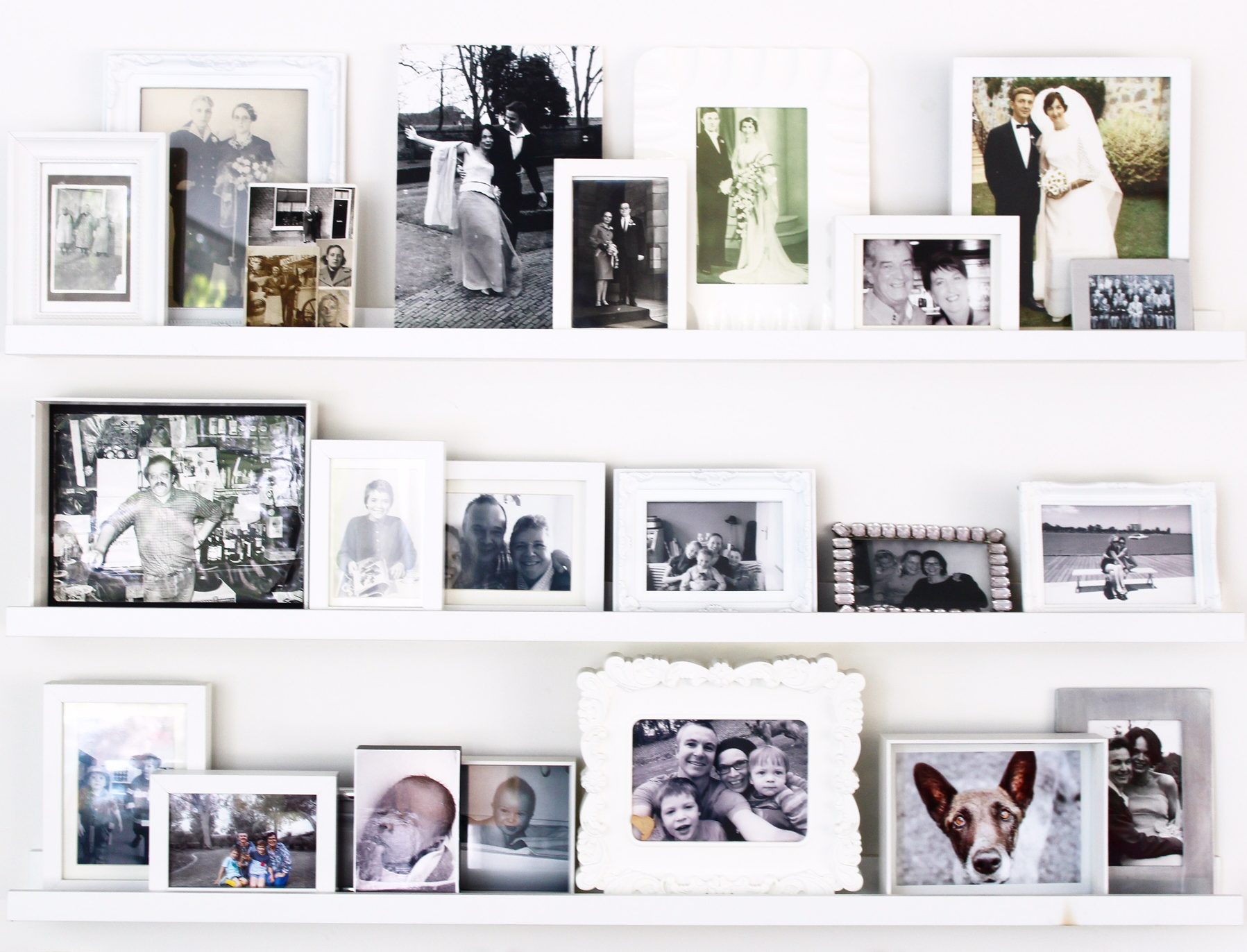 photo gallery display ideas