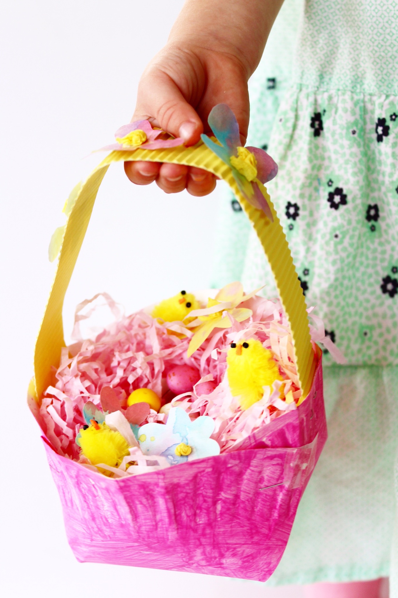 paper easter baskets for kids