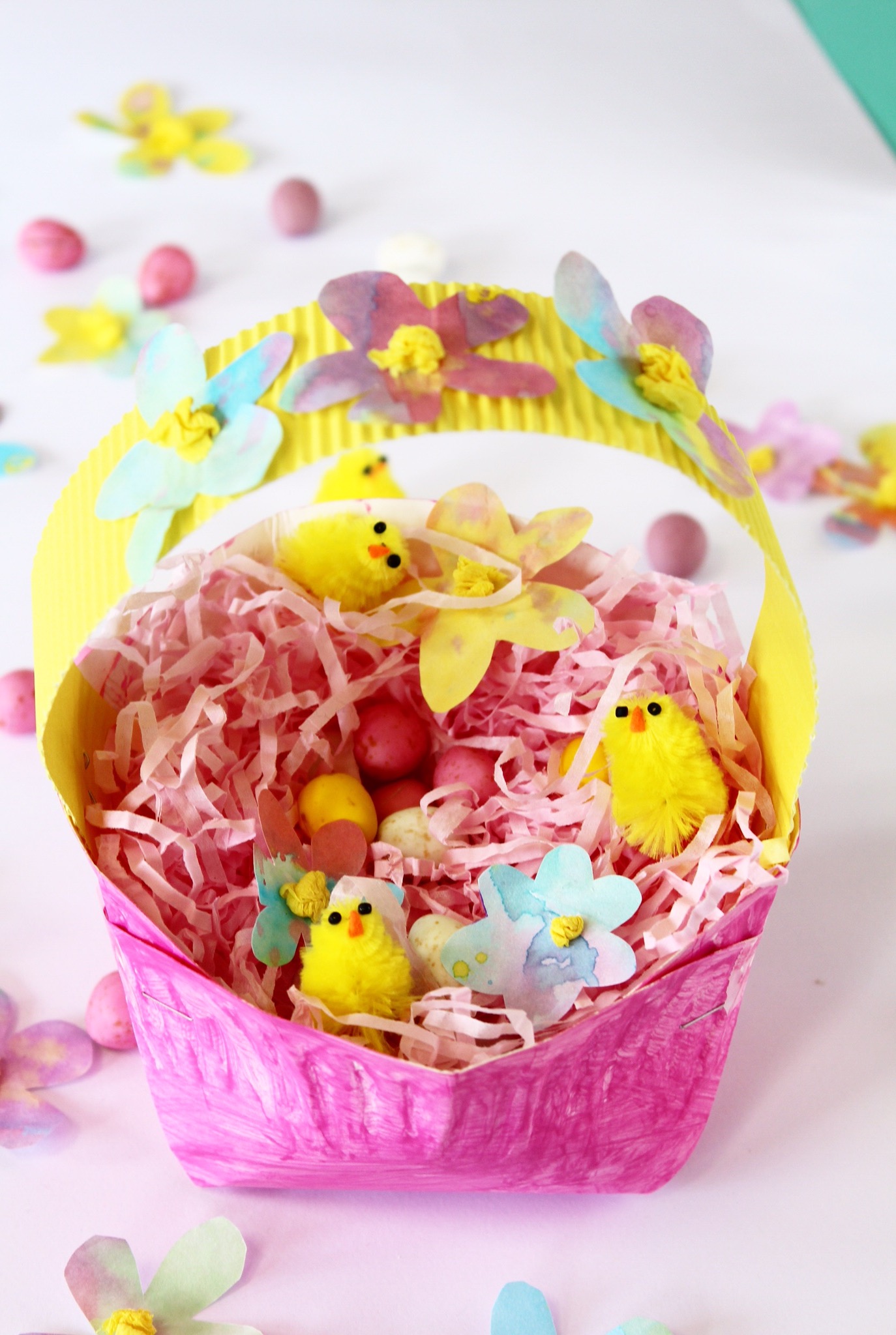 Easter themed sales basket craft