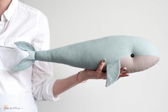 Adorable Handmade Whale OOAK Kids decor – by Sun and Co more on the blog