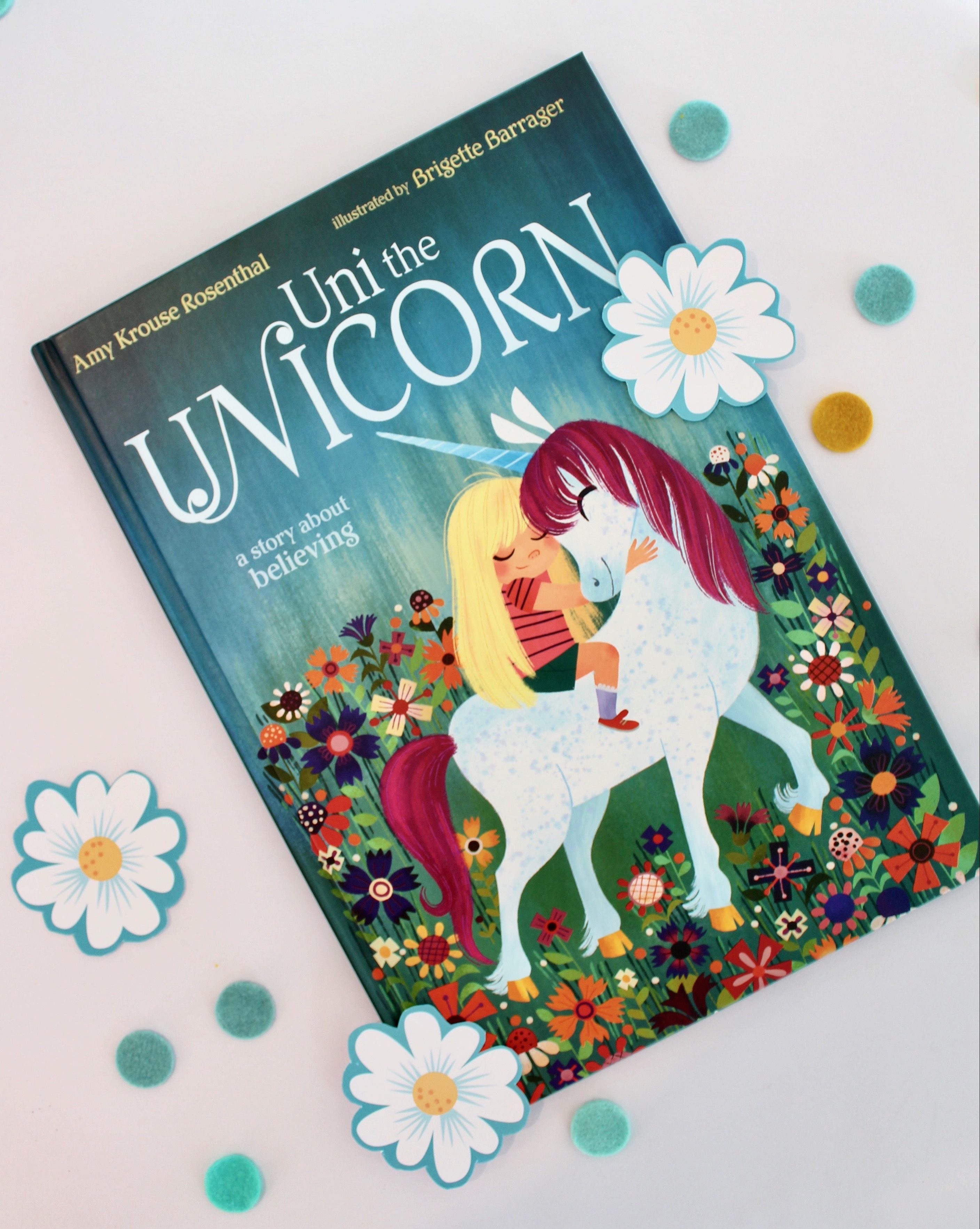 Uni the Unicorn Craft and literacy activities for kids