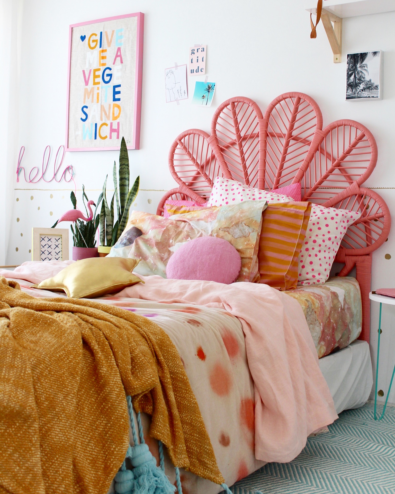 Girls shop boho bedding