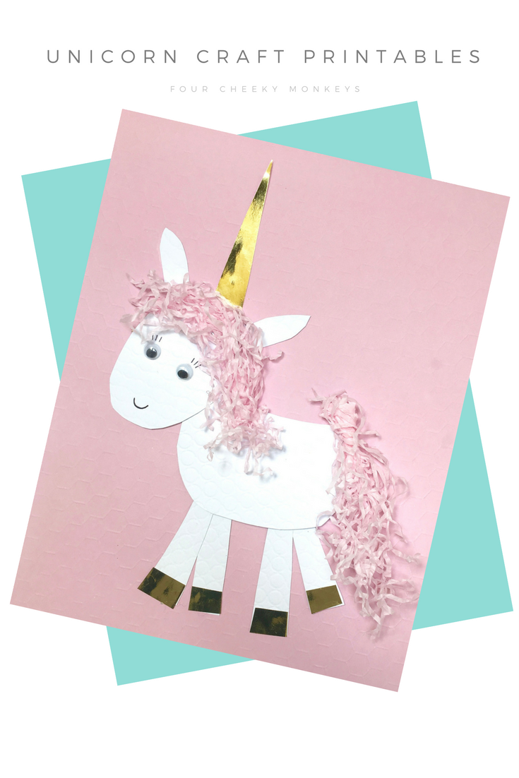 Printable Unicorn Craft