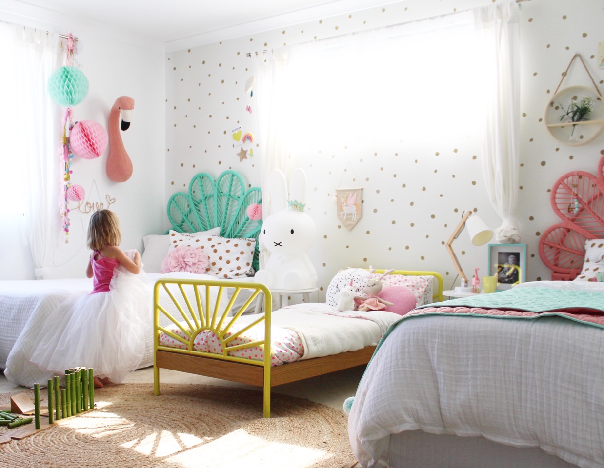 girls bedroom ideas - my girls shared 