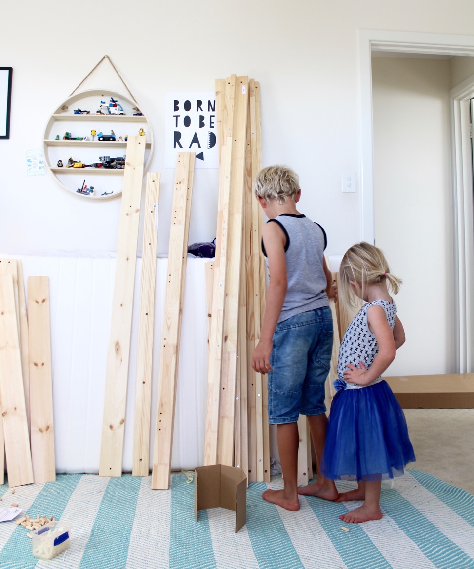 Ikea Mydal Bunk Bed Hack Four Cheeky Monkeys