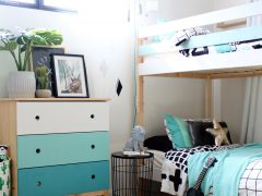 IKEA Mydal Bunk Bed Hack - kids bedroom ideas for boys