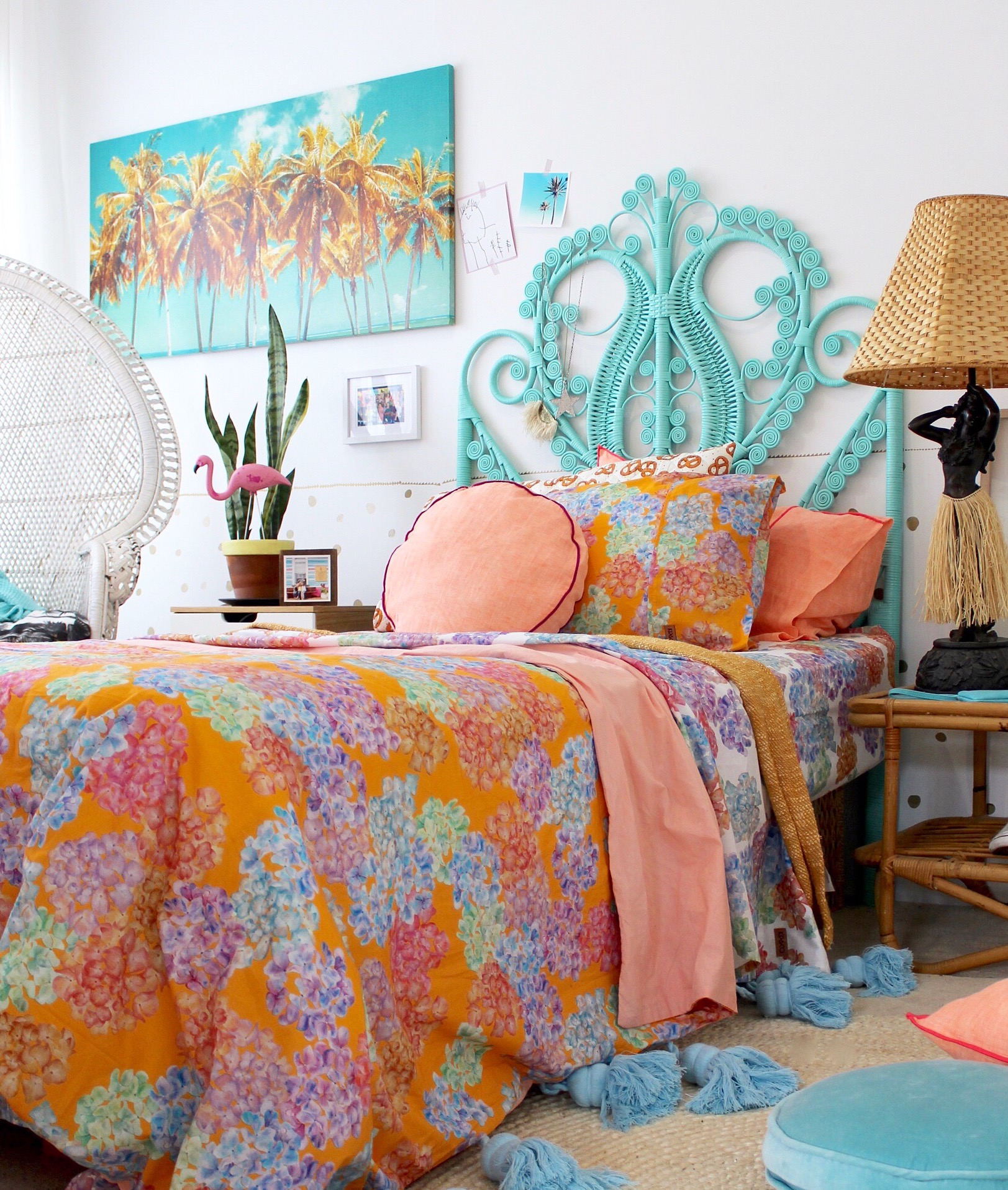 kids bedroom ideas | trending bedroom decor ideas for girls // boho brights more on the blog!